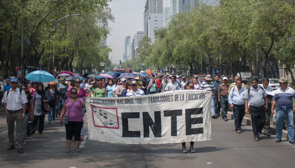 Todo el país debe iniciar clases el 24 de agosto: Osorio Chong - Maestros-Marcha-1024x585
