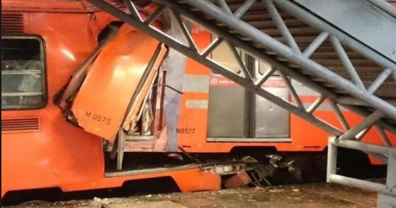 Choque en estación Oceanía dejó 3 vagones inutilizables - choque_metro_oceanc3ada