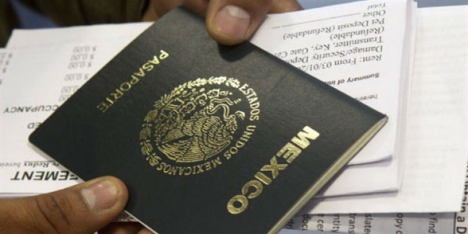 ¿Cuánto cuestan los pasaportes en América Latina? - pasaporte_mexicano_cuadrante