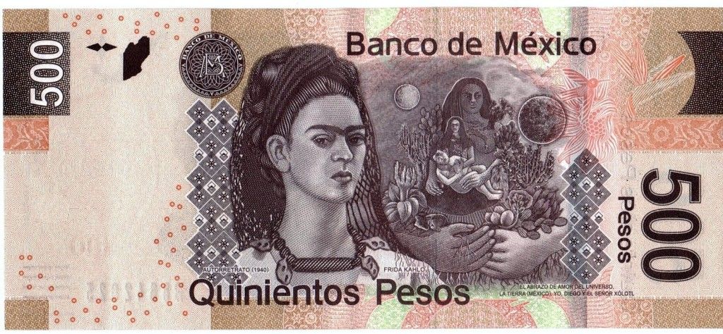 Mujeres en monedas y billetes mexicanos - 500-pesos-mexicanos-1024x474