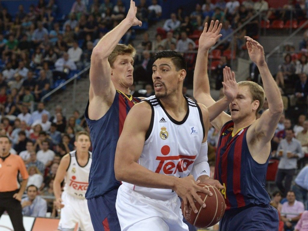 Basquetbolista mexicano podría perderse juego de serie final de liga española - AYÓN-REAL-MADRID-2015-1024x768