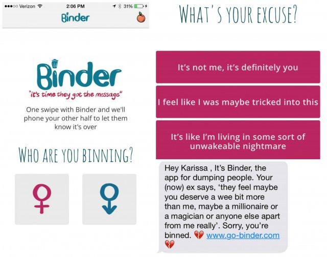 Crean app para terminar noviazgos - Binder-app-640x502