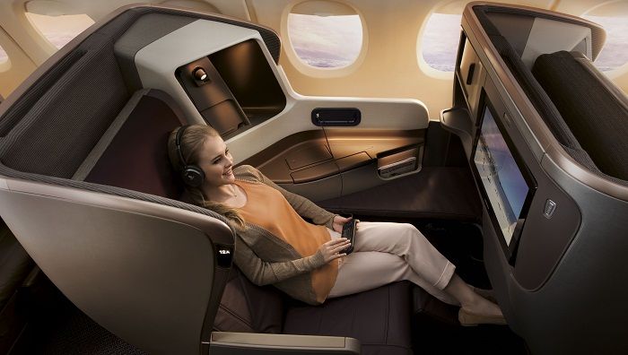 Las mejores aerolíneas del mundo - Business-Class-de-Singapore-Airlines