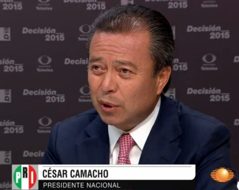 Manlio Fabio Beltrones será el próximo presidente del PRI - Cesar-Camacho-Decision-2015