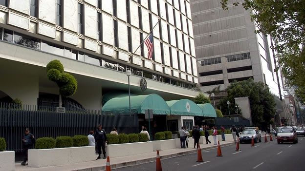 EE.UU. suspende emisión de pasaportes en el extranjero - Embajada-EE-UU-Cuartoscuro