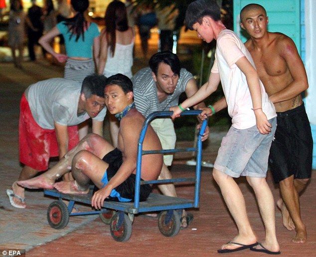 Ya son más de 500 heridos por incendio en Taiwan - Incendio-Taiwan-7