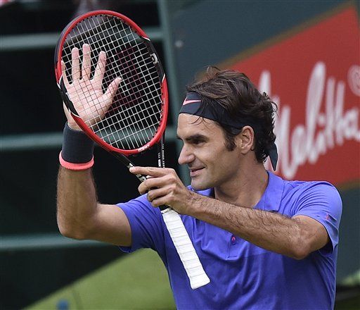 Federer avanza a la final del torneo de Halle - Roger-Federer-torneo-de-Galle
