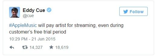 Apple Music pagará a músicos incluso durante periodo de prueba - anuncio