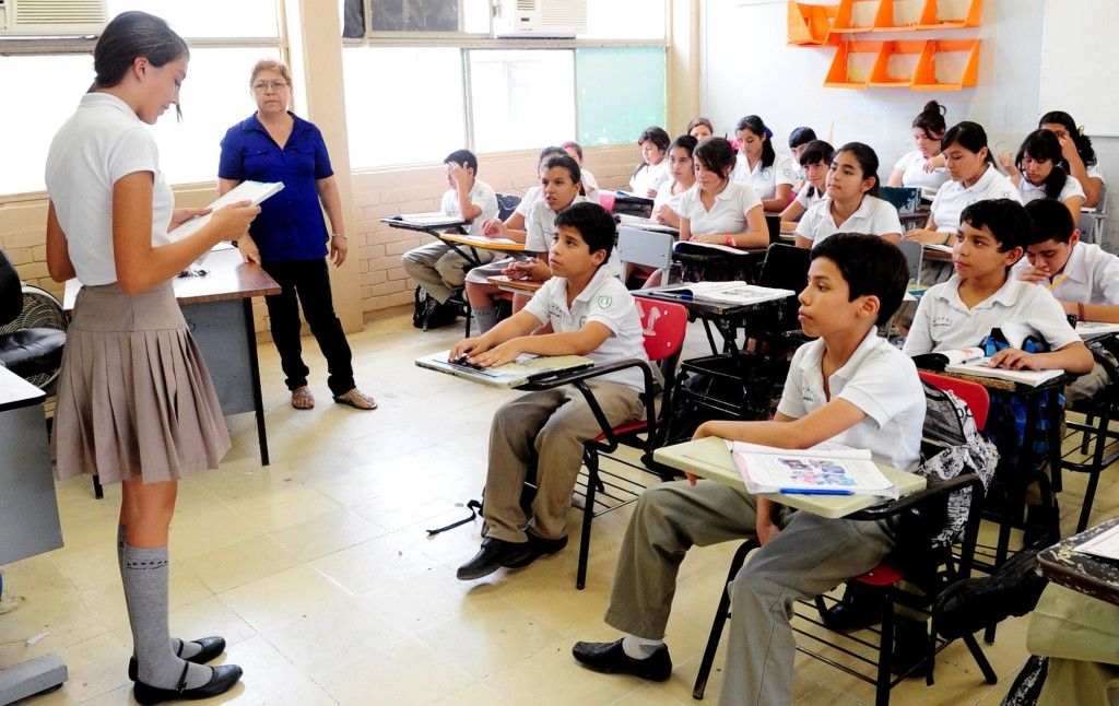 Todos los niños regresarán a clases el 24 de agosto: SEGOB - clases-escuela-salon-secundaria-1024x646