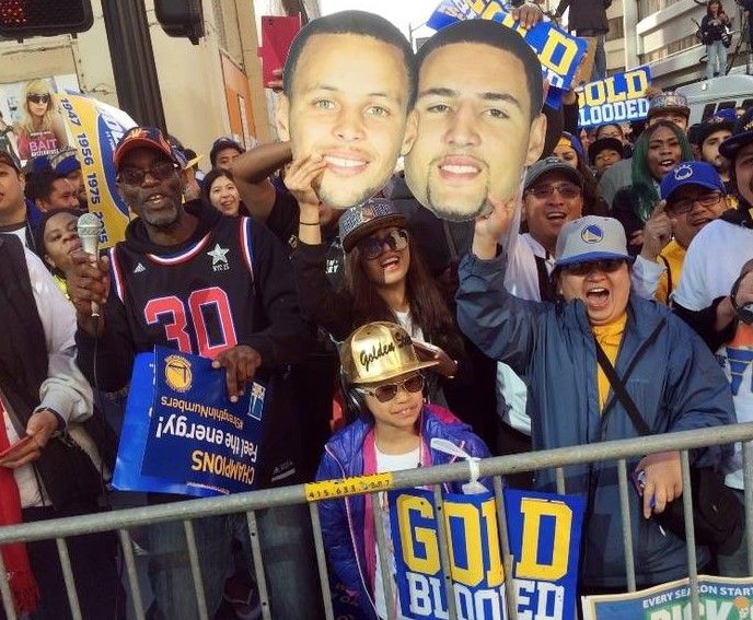 Golden State desfila por las calles de Oakland - desfile-7