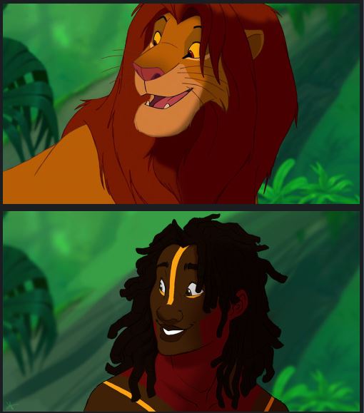 Los animales de Disney si fueran humanos - humanos-disney-Pugletto2