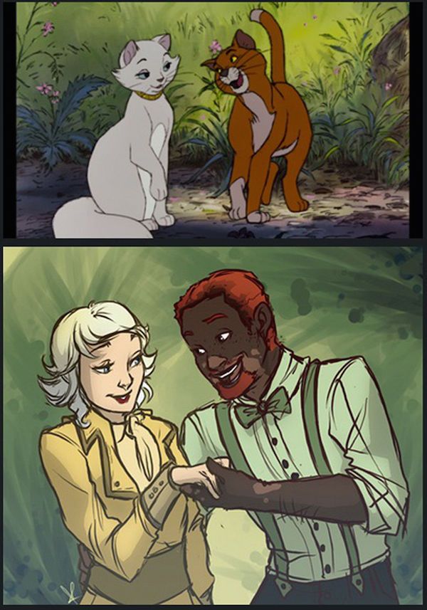 Los animales de Disney si fueran humanos - humanos-disney-Pugletto4