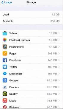 Cómo borrar rápidamente la memoria del iPhone - iphone11