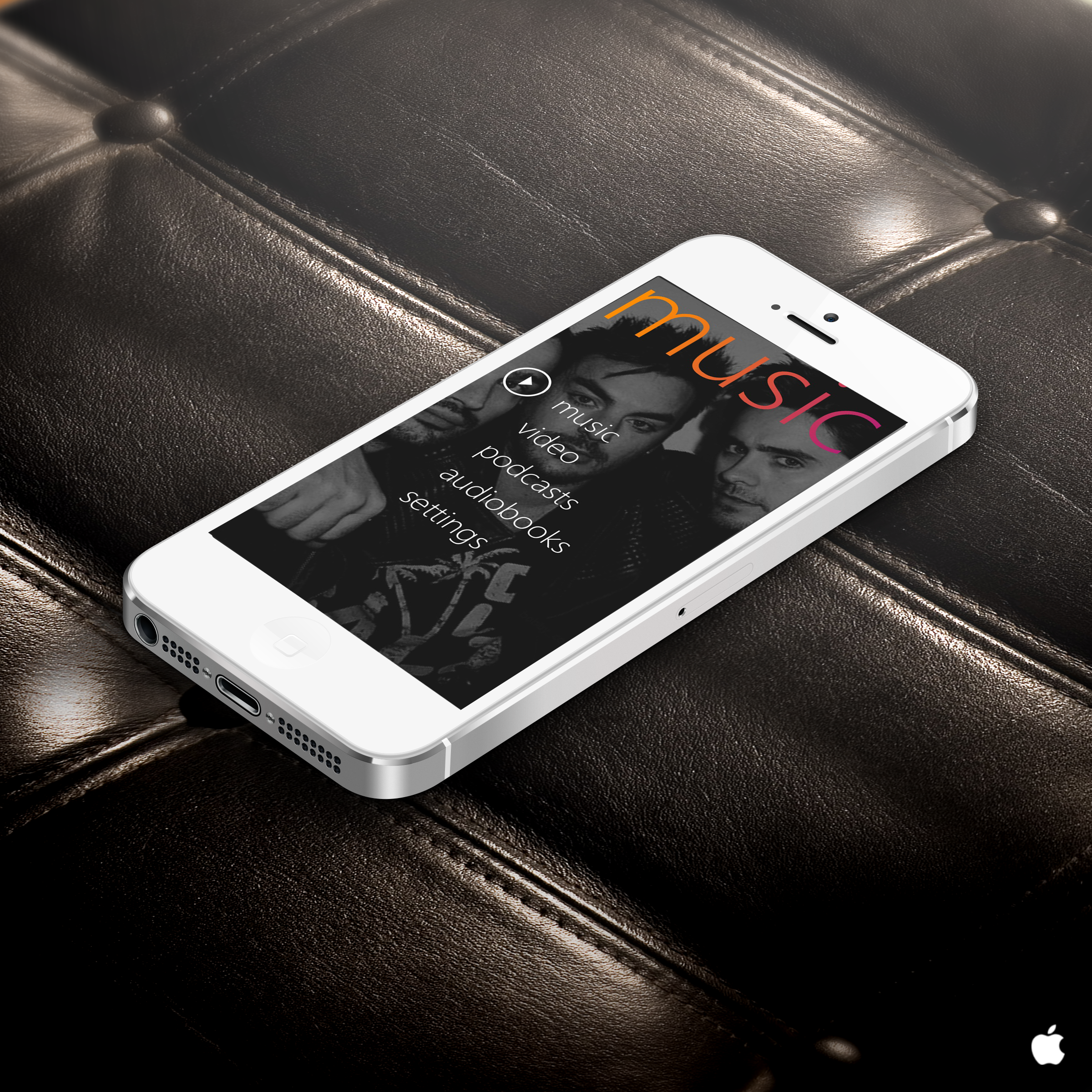 Descubre 7 trucos útiles para tu iPhone - iphone_5_music_player_by_mitomanlien2412-d676312