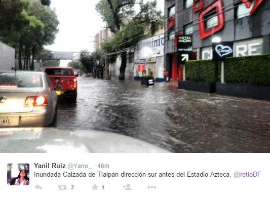 Lluvias azotan la Ciudad de México - lluvias-DF-26-junio-Yano_