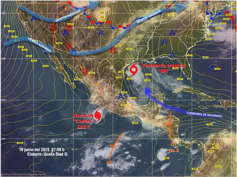 Carlos provocará lluvias en el occidente y sur del país - mcs06a_image0022