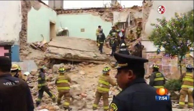 Reportan derrumbe de vivienda en el Centro Histórico - nt1