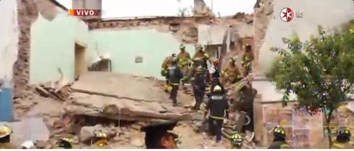 Reportan derrumbe de vivienda en el Centro Histórico - nt2