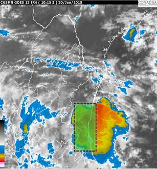 Las lluvias persistirán el día de hoy en todo el país - pronostico_nacional_30junio_2