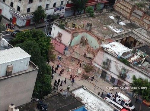 Reportan derrumbe de vivienda en el Centro Histórico - radiocentro