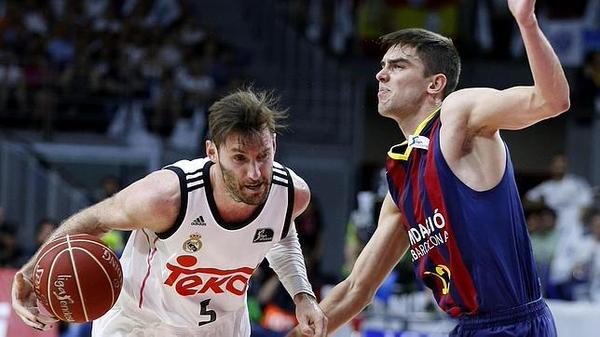 Ayón y el Madrid se acercan al título de Liga Endesa - real-madrid-barcelona-basquetbol