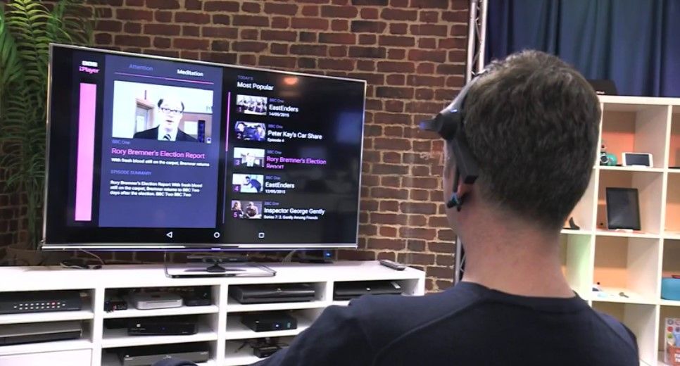 Desarrollan tecnología para controlar la televisión con la mente - tv