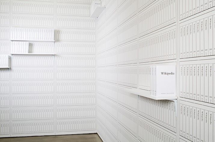 Imprimen toda Wikipedia en 7600 libros - wikipedia_libro4