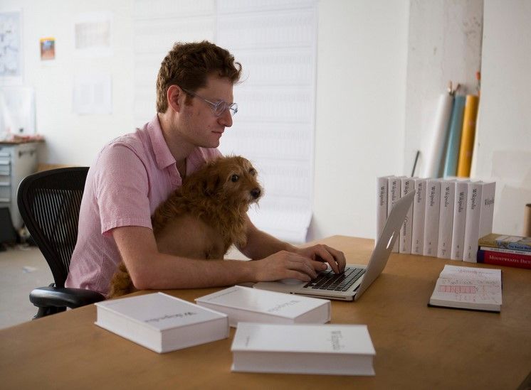 Imprimen toda Wikipedia en 7600 libros - wikipedia_libro5