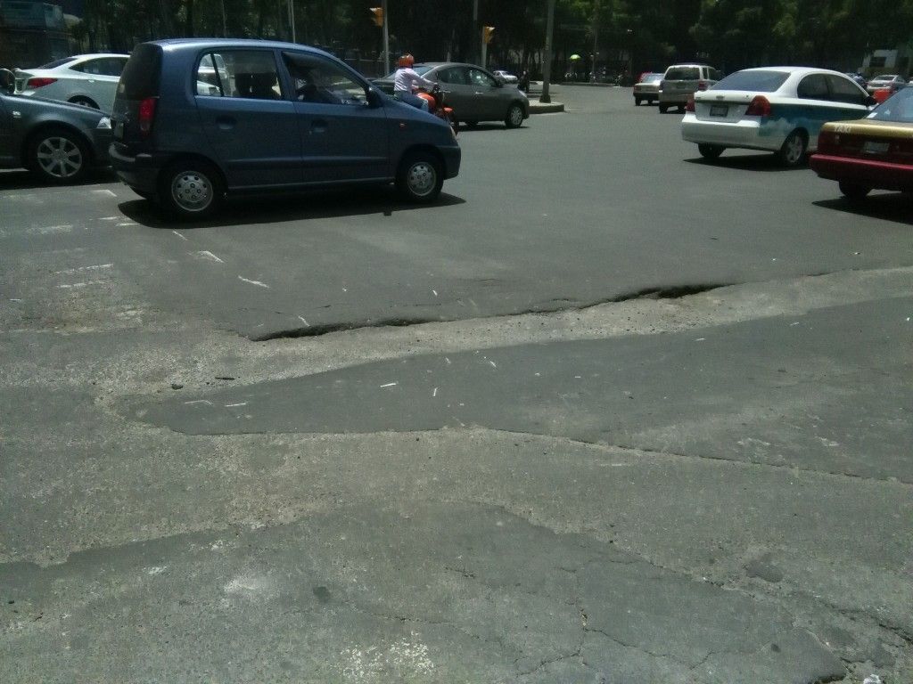 Los riesgos de andar en bicicleta por Paseo de la Reforma - IMG_20150714_123929-1024x768