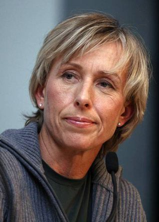 Jugador afirma que la mitad de las tenistas son lesbianas - Martina-Navratilova