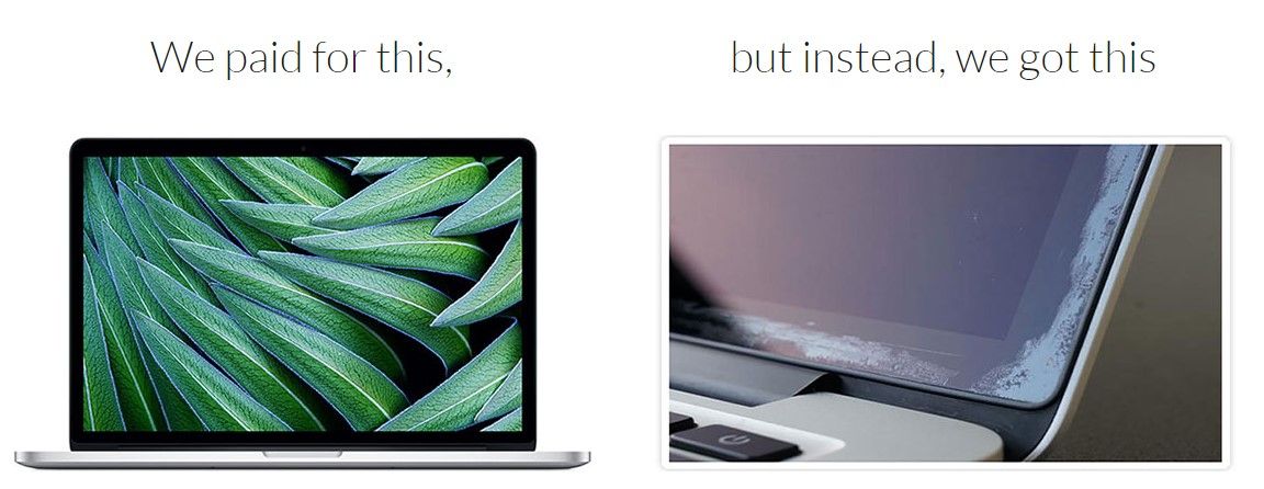 Apple enfrenta el Staingate en las MacBook Pro - Staingate-Apple-Staingate