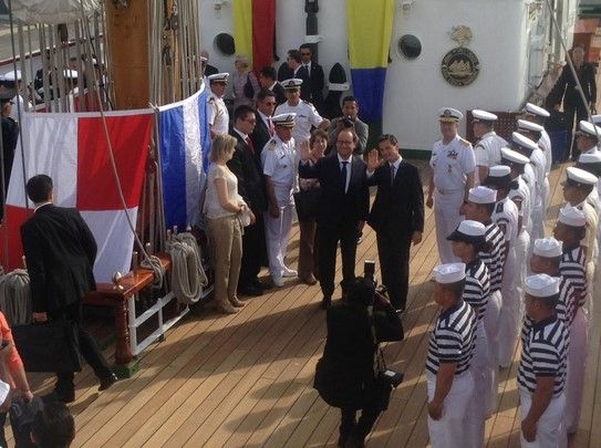 EPN y Hollande visitan el Buque Escuela Cuauhtémoc - buque-escuela