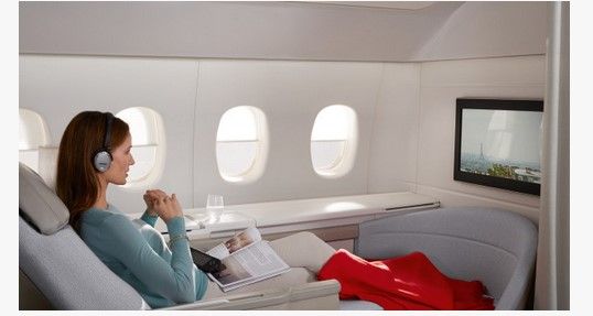 Oficial: Airbus A380 aterrizará en la Ciudad de México - cabina