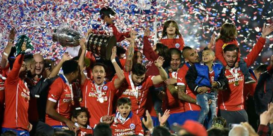 La dura editorial contra Messi tras la Copa América - chile-campeon1