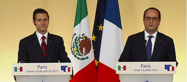 Se abre una nueva etapa en la relación México-Francia: Hollande - conferencia-conjunta1