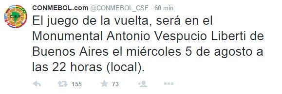 Listos los horarios de la final de la Libertadores - final_vuelta