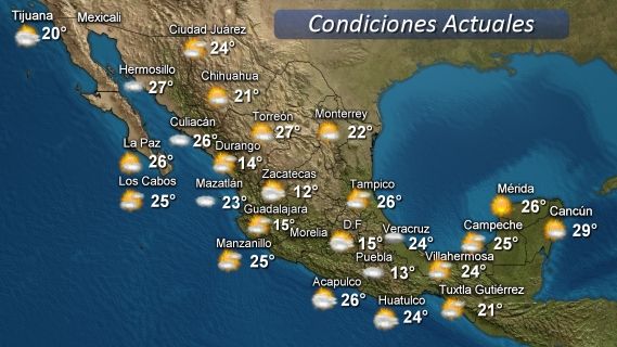 Tormenta tropical Dolores continuará provocando lluvias en la mayoría del país - mapa_tiempo-1