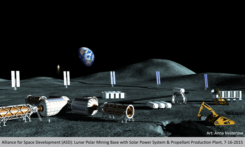 NASA crearía base en la Luna dentro de 10 años - nasa_luna2
