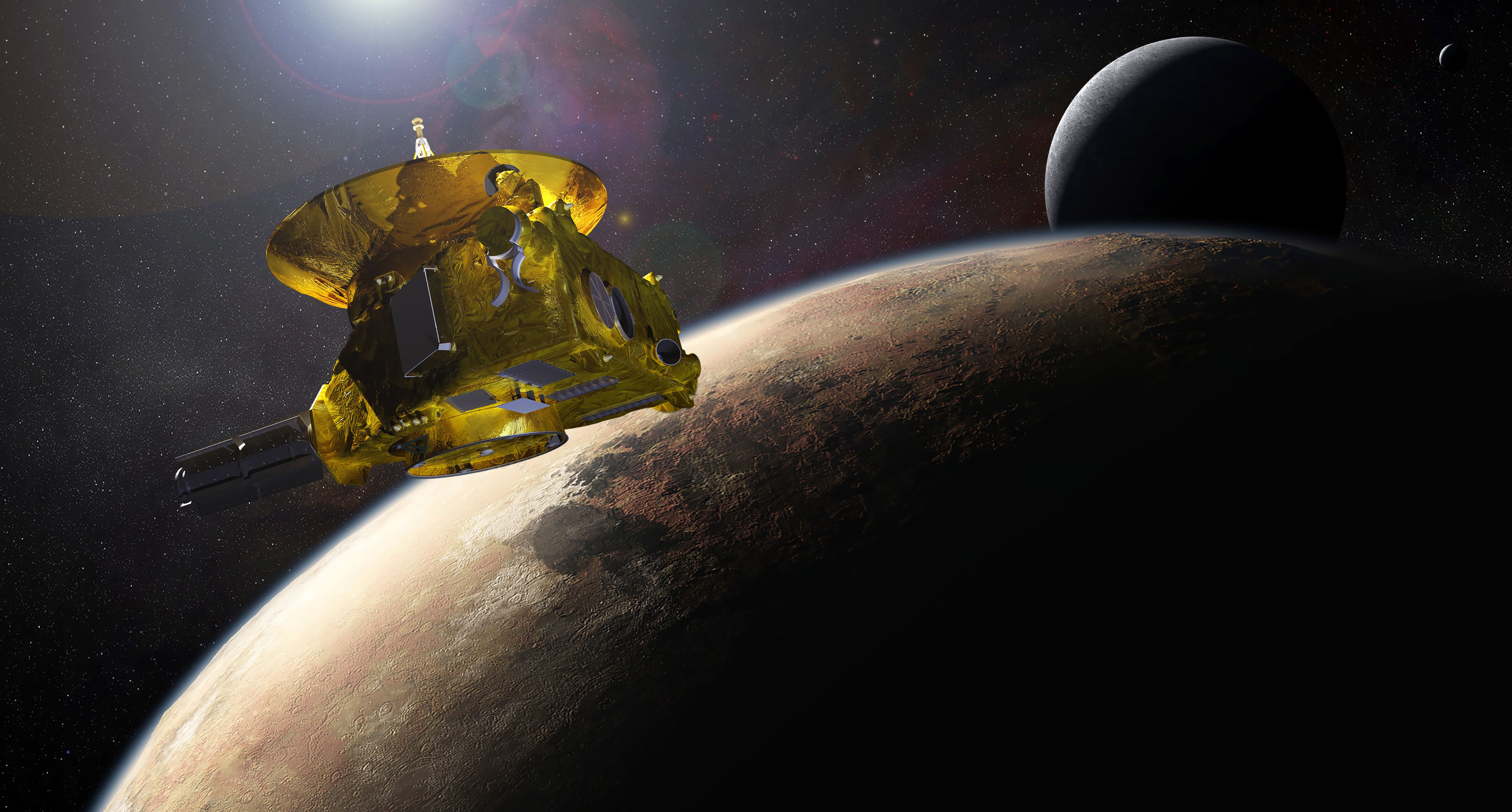 Sonda de la NASA alcanza Plutón - newhorizons_at_pluto_4-14-15