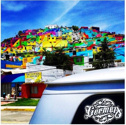 Artistas callejeros decoran 209 casas en Pachuca - pai