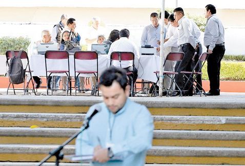 Falló el boicot al IEEPO de la Sección 22 - registro-en-el-ieepo