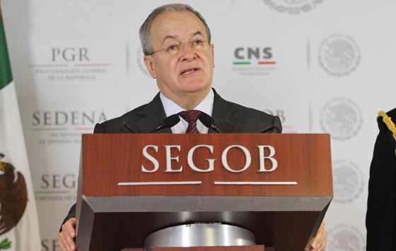 Rubido no renunciará por fuga de El Chapo - rubido