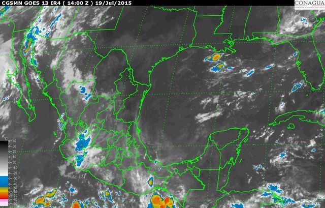 Lluvias en 8 entidades por dos ondas tropicales - smn-2