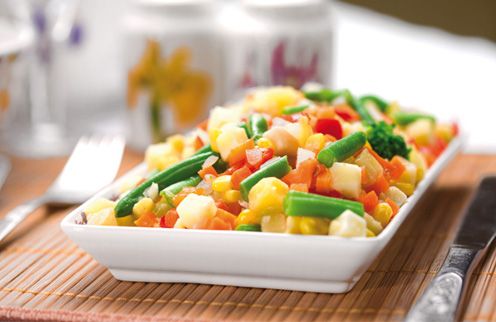 ¿Qué comer antes y durante vuelos largos? - verduras-al-vapor_banner