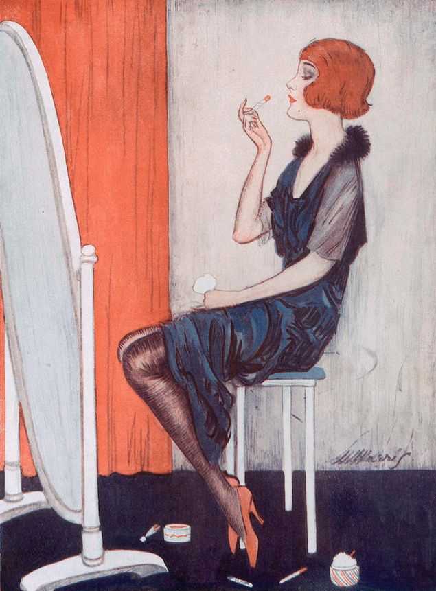 El lápiz labial cumple 100 años - 1920