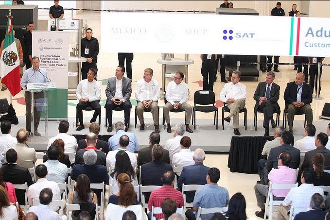 Inauguran nuevo paso fronterizo en Tijuana - Inauguarcion-paso-fronterizo-Tijuana-SRE