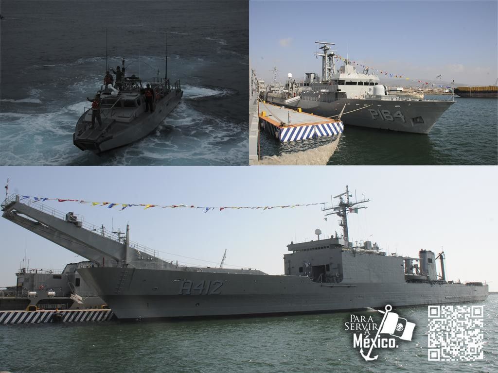 Semar participa en ejercicio naval en EE.UU. - SEMAR-ejercicio-San-Diego-emar-1024x768