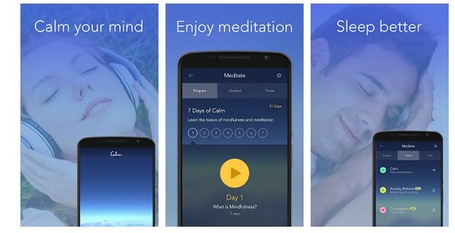 Apps para que no te distraigas en el trabajo - calm1