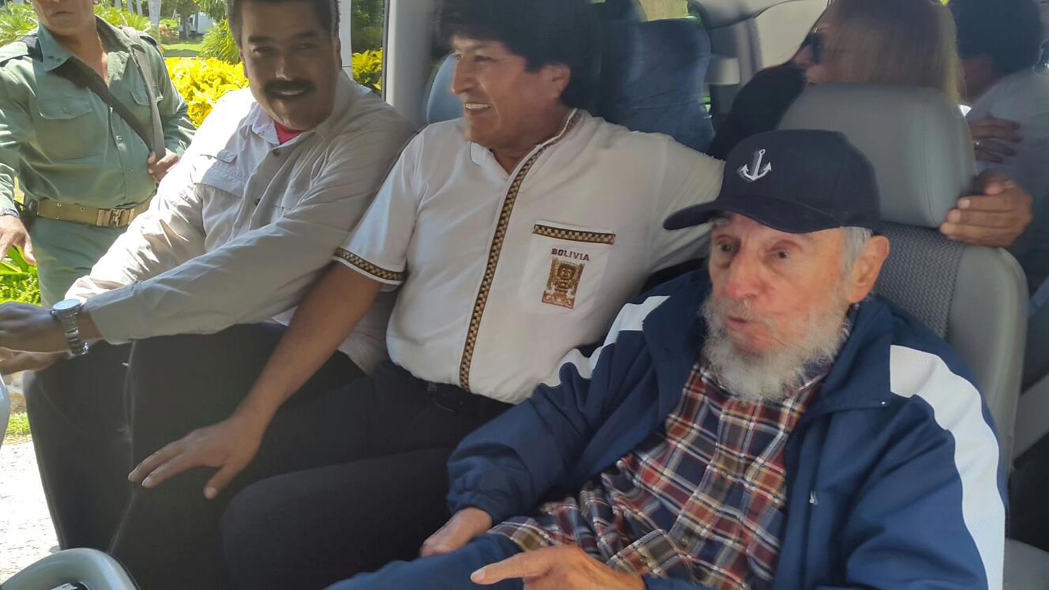 Fidel Castro festeja cumpleaños junto a Nicolás Maduro y Evo Morales - castro_maduro_morales2