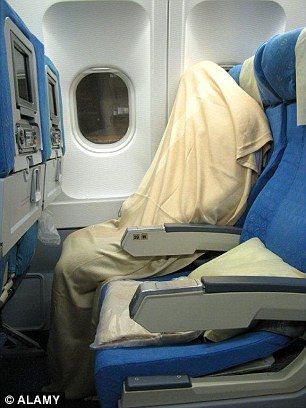 Los lugares más sucios en un avión - dos